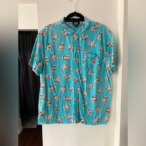 Storm trooper button up